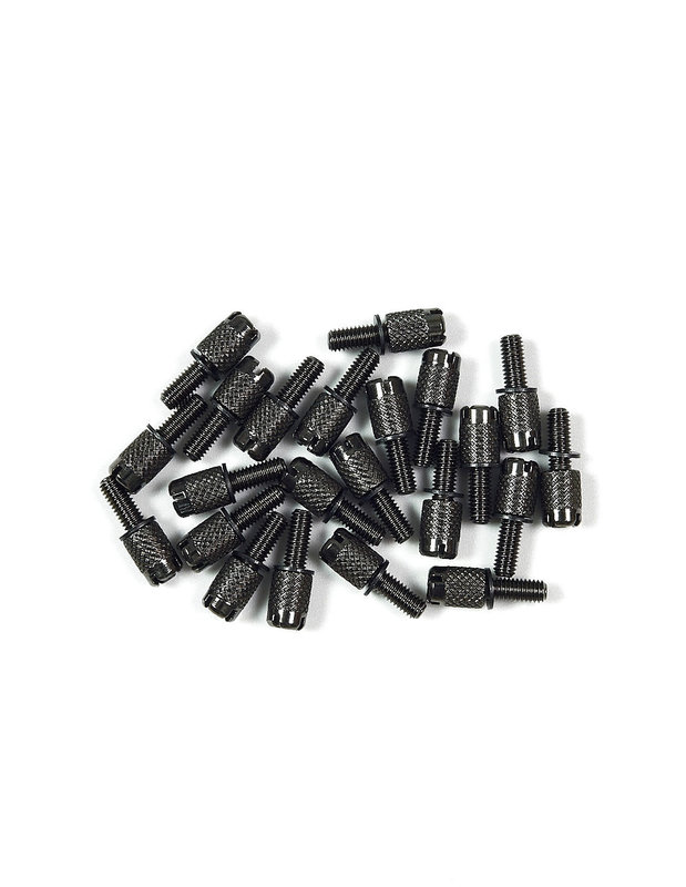 Befaco Knurlies, M3 (Black), 100pk