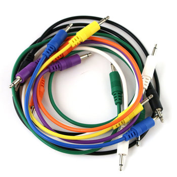 Ad Infinitum Multilength Multicolor 3.5mm Patch Cables 7pk