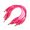 Make Noise 6" Hot Pink 3.5mm Patch Cables 5pk