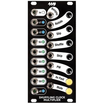 4ms 4ms Shuffling Clock Multiplier + (Plus), PRE-ORDER