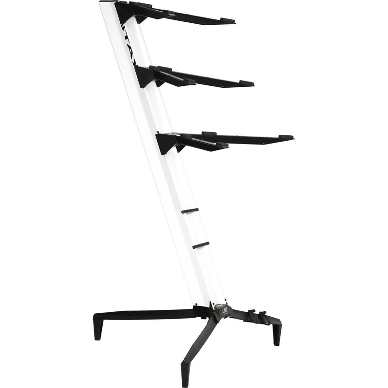 Stay Stands Stay Tower, Triple-Tier Keyboard Stand, White