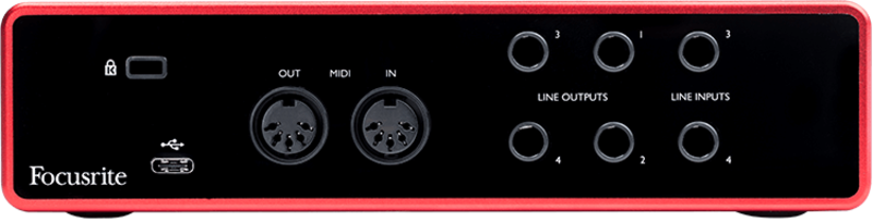 Focusrite Scarlett 4i4 (3rd Gen) - Control Voltage