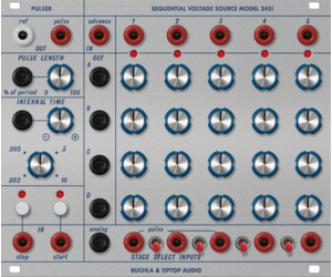 Buchla & Tiptop Audio モジュラーシンセ 245t Tiptop Audio Buchla 245t Sequential Voltage Source Eurorack Module