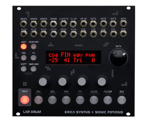 Erica Synths LXR Drum Module - Control Voltage