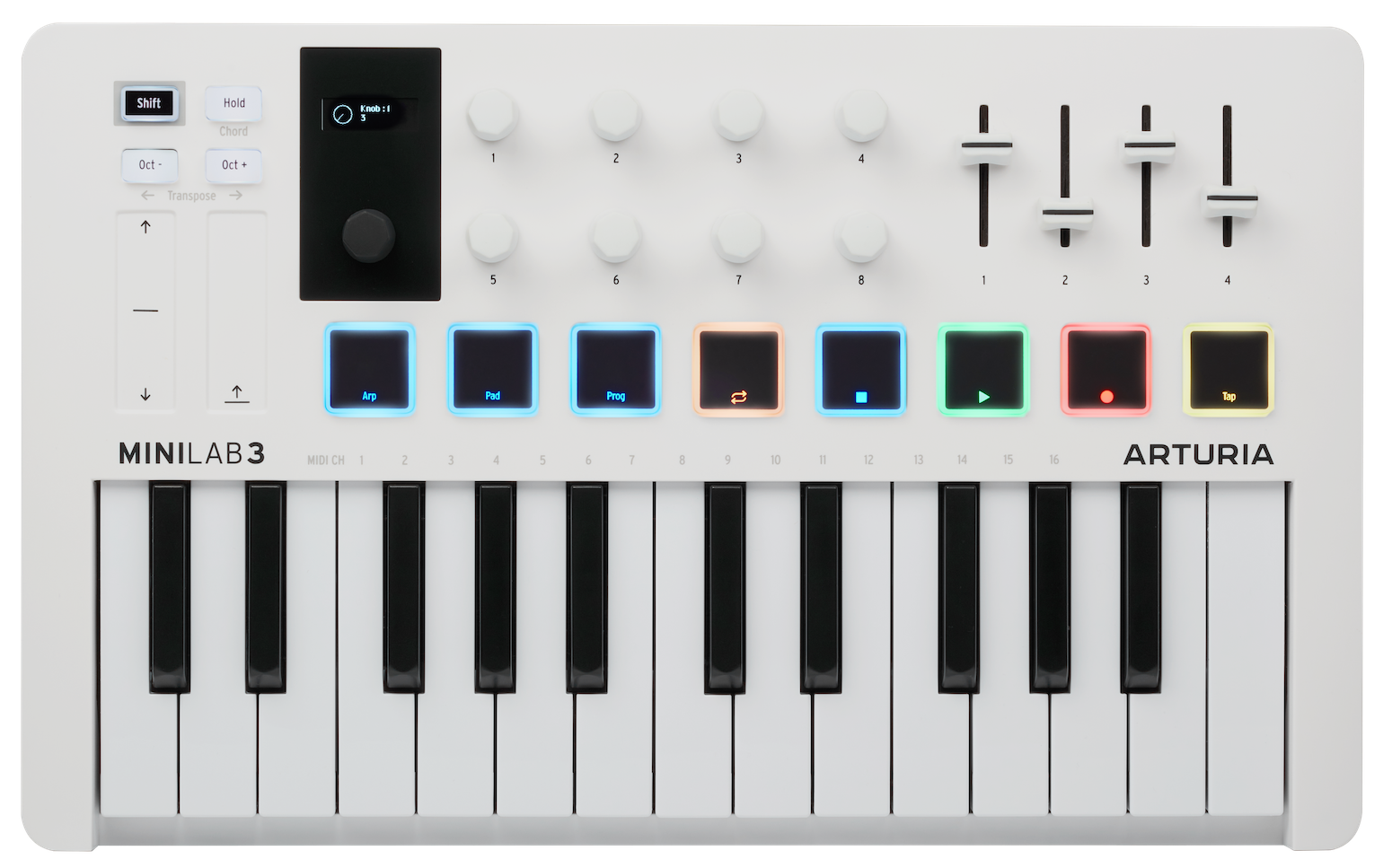 美品 ARTURIA MiniLab 3 MIDIコントローラー Amazon.com: Arturia - MiniLab 3 - Universal MIDI Controller