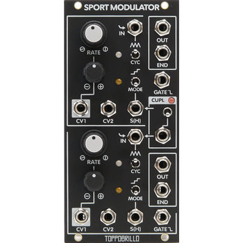 Toppobrillo Sport Modulator 2, Black - Control Voltage
