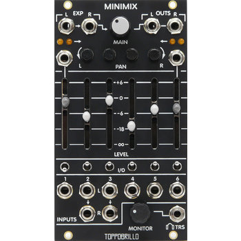 Toppobrillo Minimix, Black, DEMO UNIT