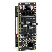 鍵盤楽器 TOPPOBRILLO MINIMIX Toppobrillo Minimix 6-Channel Stereo Mixer Black EURORACK