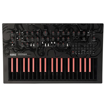 Korg Korg Minilogue Bass w/ FREE Sequenz Red MP-TB1
