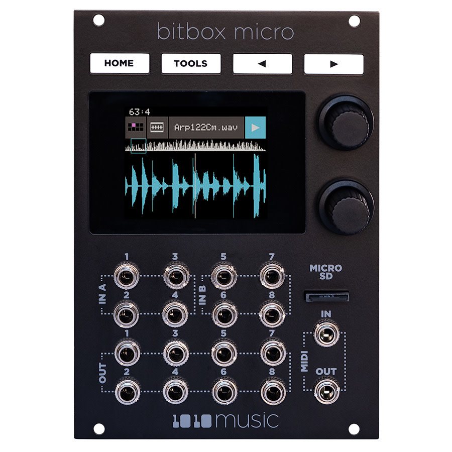 1010 Music Bitbox Micro, BLACK - Control Voltage