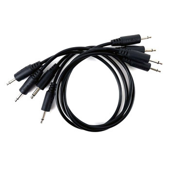 Ad Infinitum 12" Black 3.5mm Patch Cables 4pk (Edition)