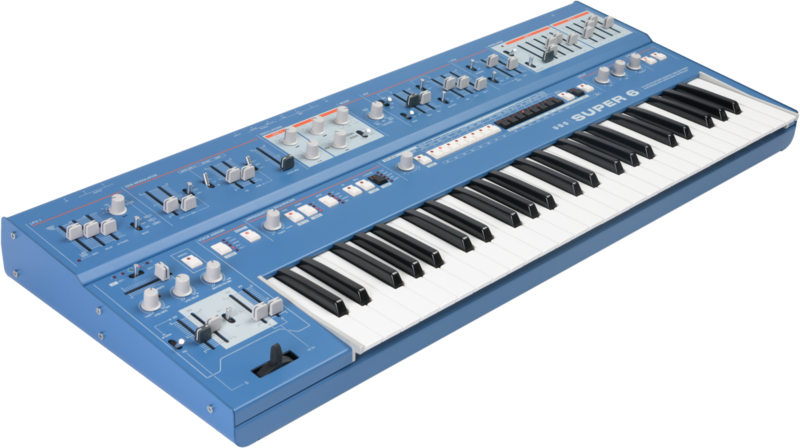 UDO Audio Super 6 Keyboard, BLUE