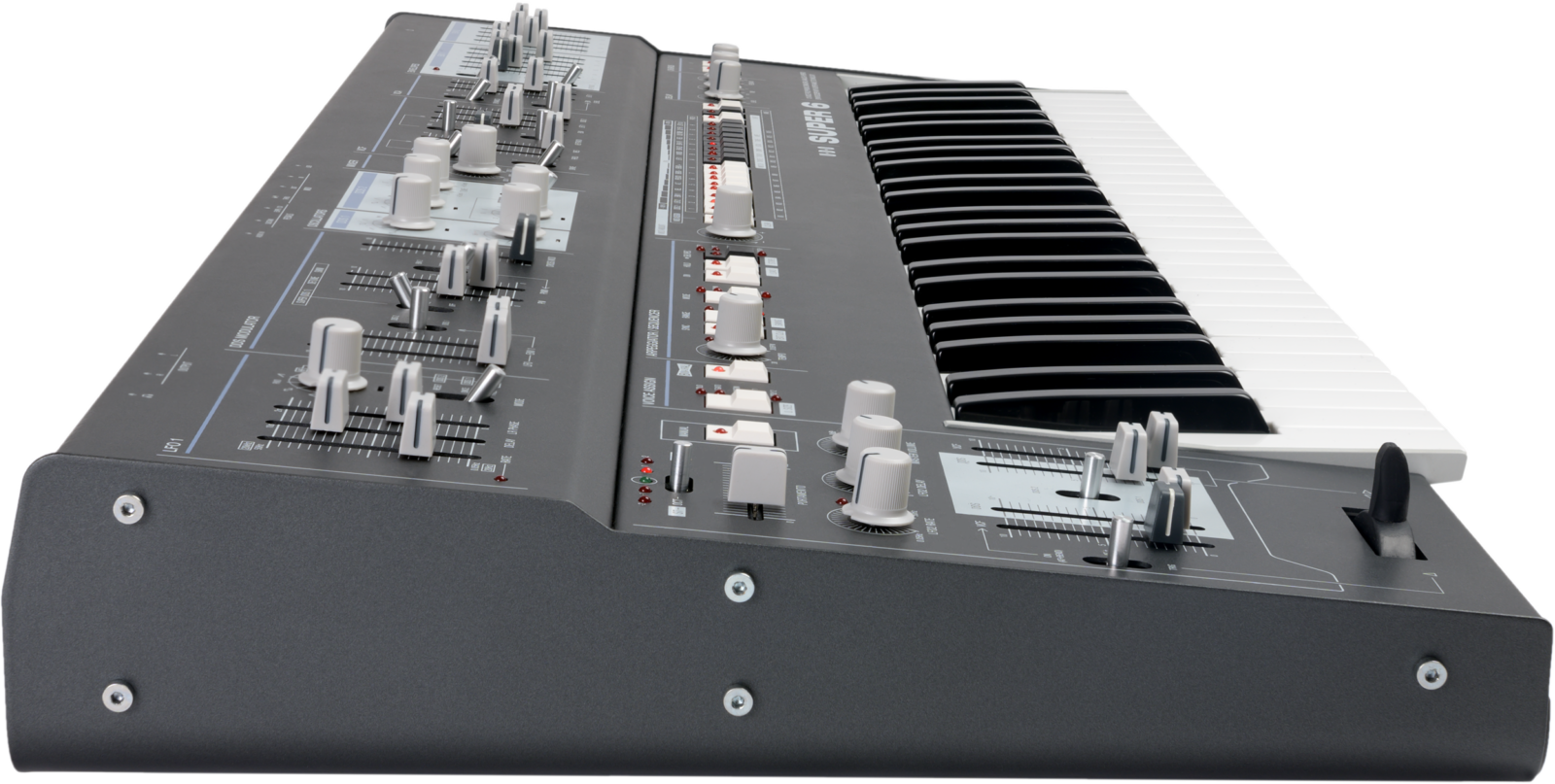 UDO Audio Super 6 Keyboard, BLACK