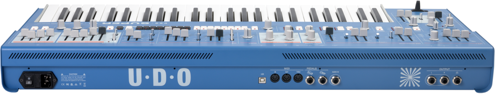 UDO Audio Super 6 Keyboard, BLUE