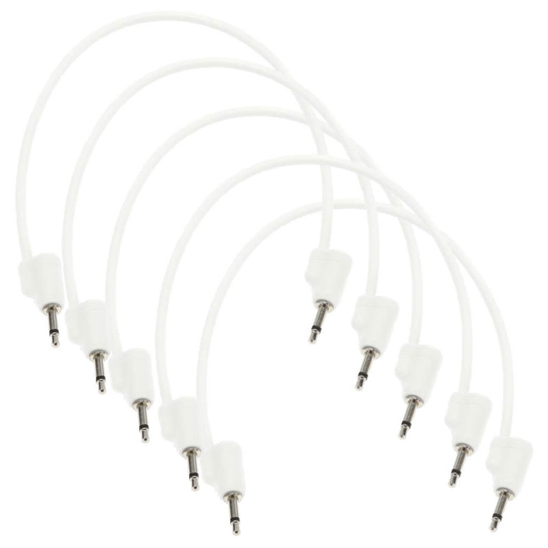 Tiptop Audio Stackcable White, 5pk