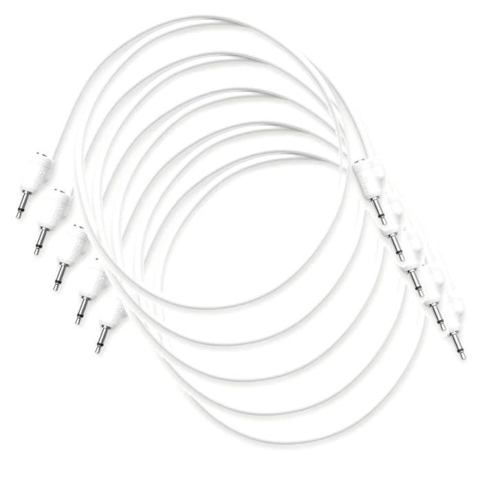 Tiptop Audio Stackcable White, 5pk