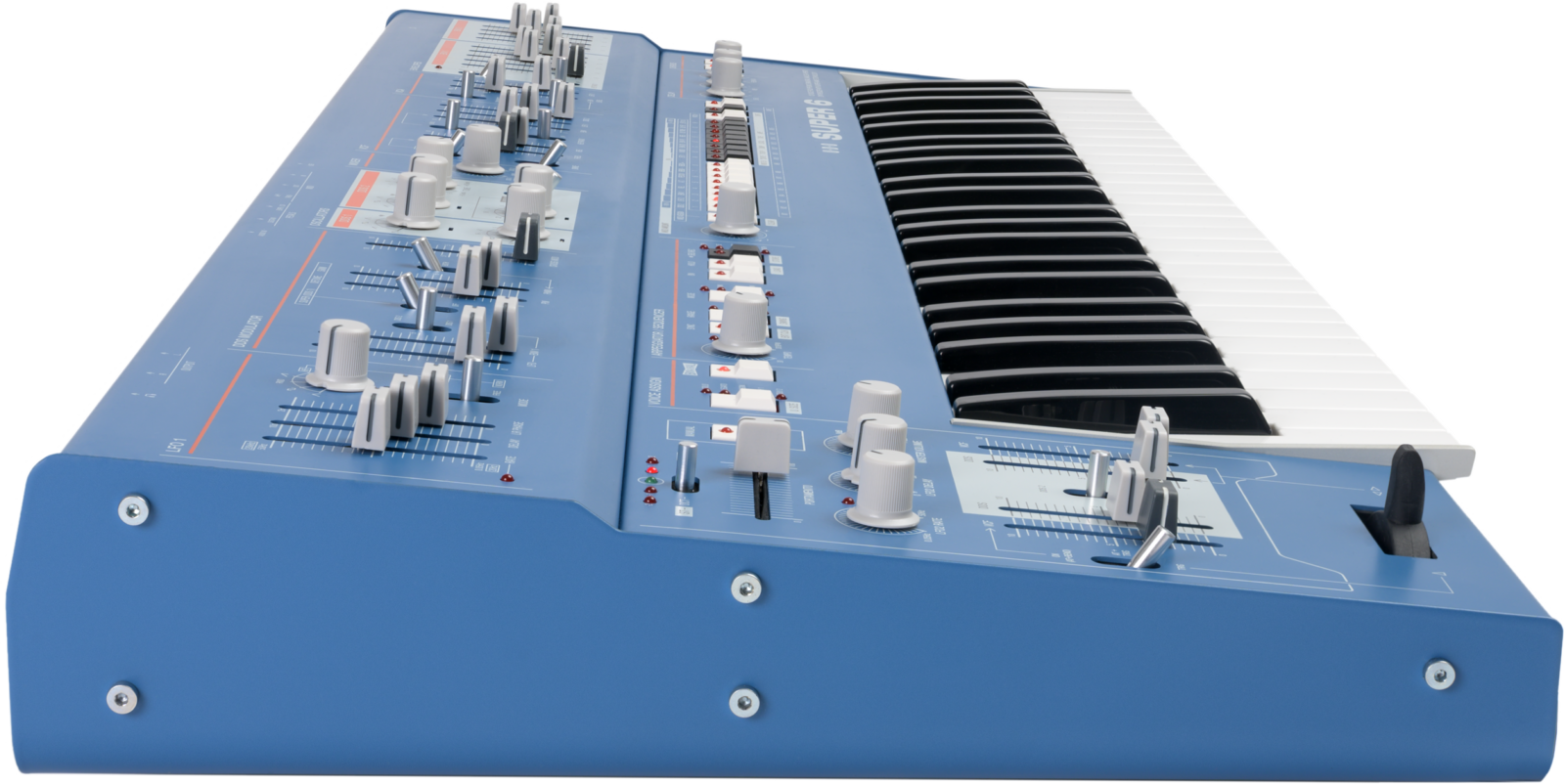 UDO Audio Super 6 Keyboard, BLUE