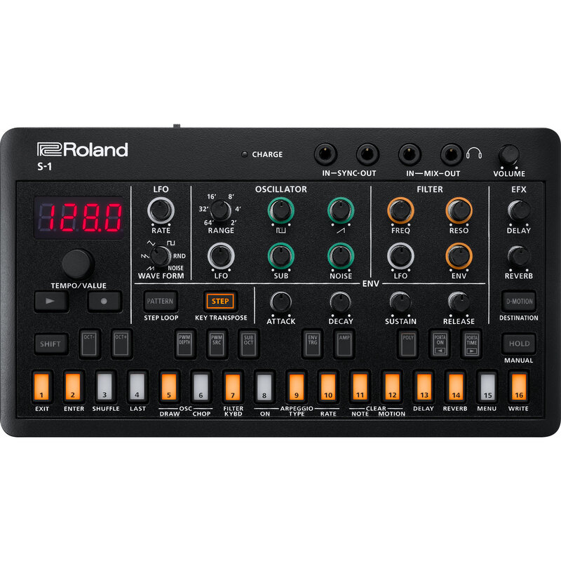 鍵盤楽器 Roland AIRA Compact S-1 Roland AIRA Compact S-1 - Control Voltage