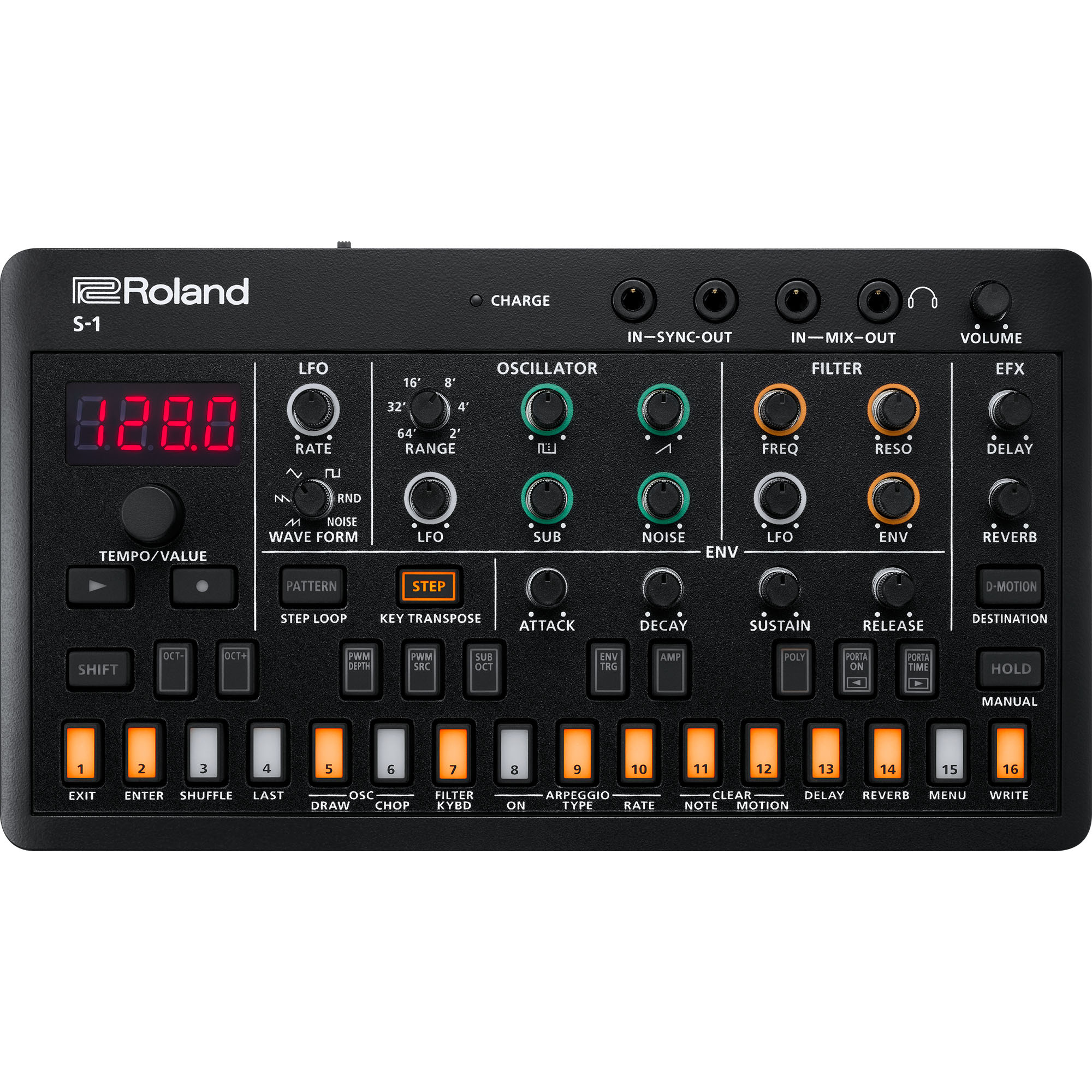 Roland AIRA S-1 シンセサイザー Roland AIRA Compact S-1 - Control Voltage