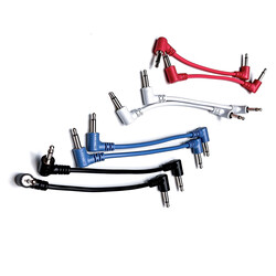 Modbap Modular Stubs, 3", 3.5mm Right-Angle, 8pk