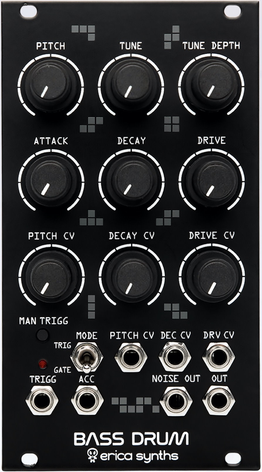 Erica Synths Bass Drum2 - Control Voltage