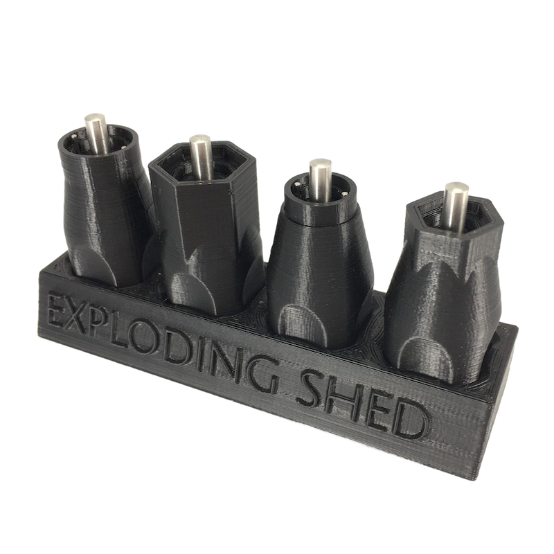 Exploding Shed 4x Nut Tool Set