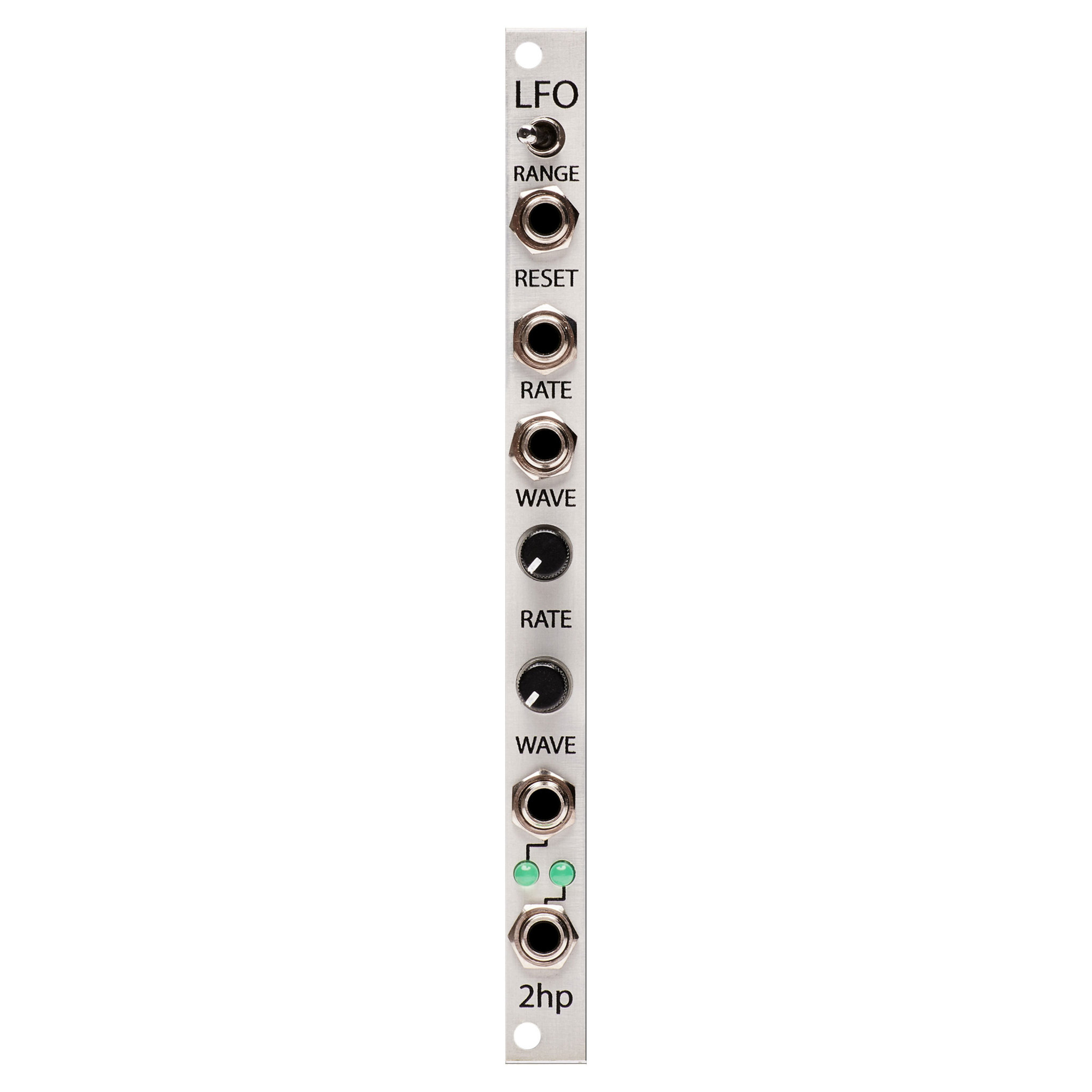 2hp LFO, Silver