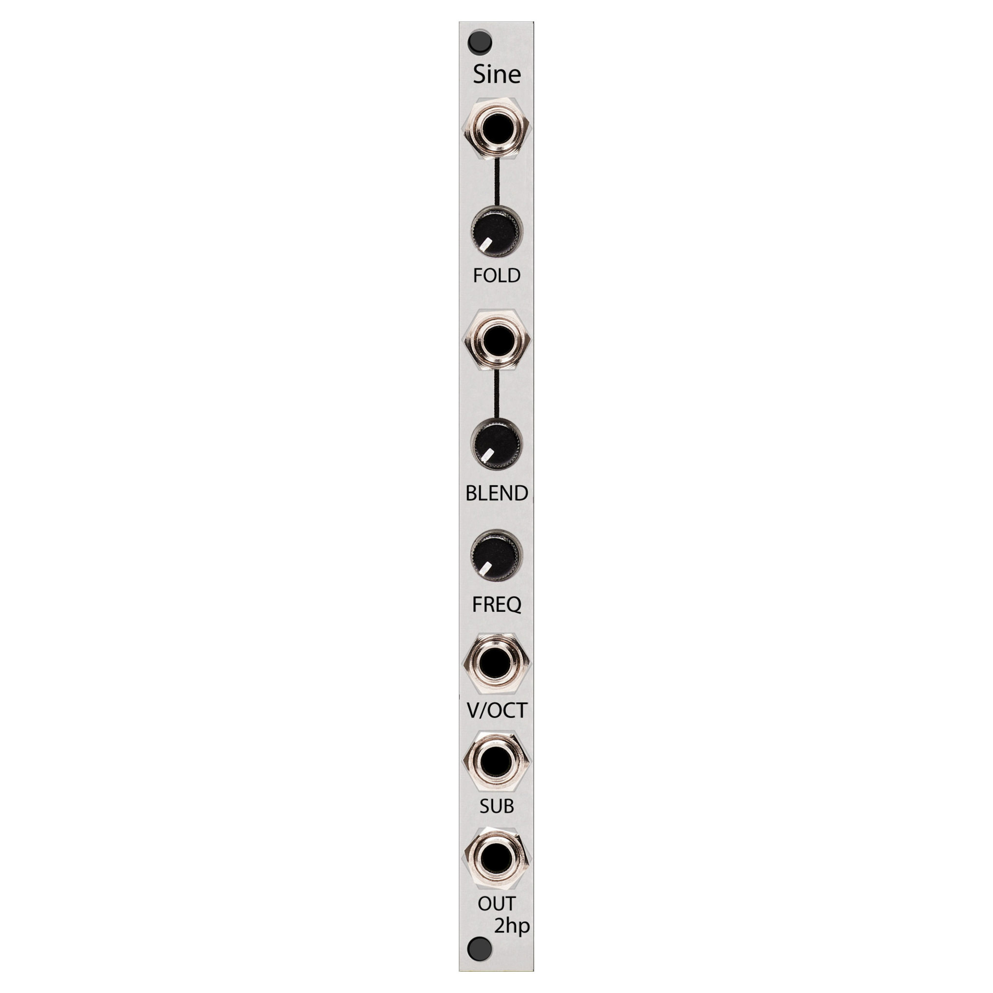 2hp Sine, Silver