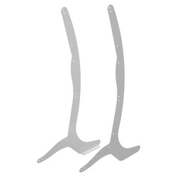 Tiptop Audio 3-Tier Mantis Studio Brackets Kit, WHITE