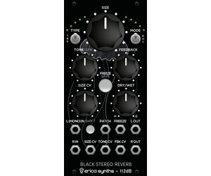 Erica Synths Black Stereo Reverb