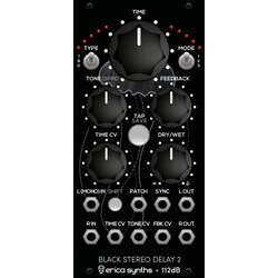 Erica Synths Black Stereo Delay2
