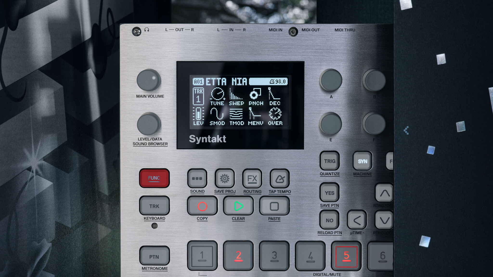 Elektron Syntakt E25 Limited Edition - Control Voltage