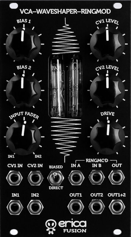 Erica Synths Fusion VCA V2 Waveshaper Ringmod