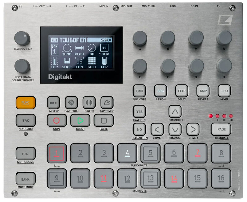 Elektron Digitakt E25 Limited Edition - Control Voltage