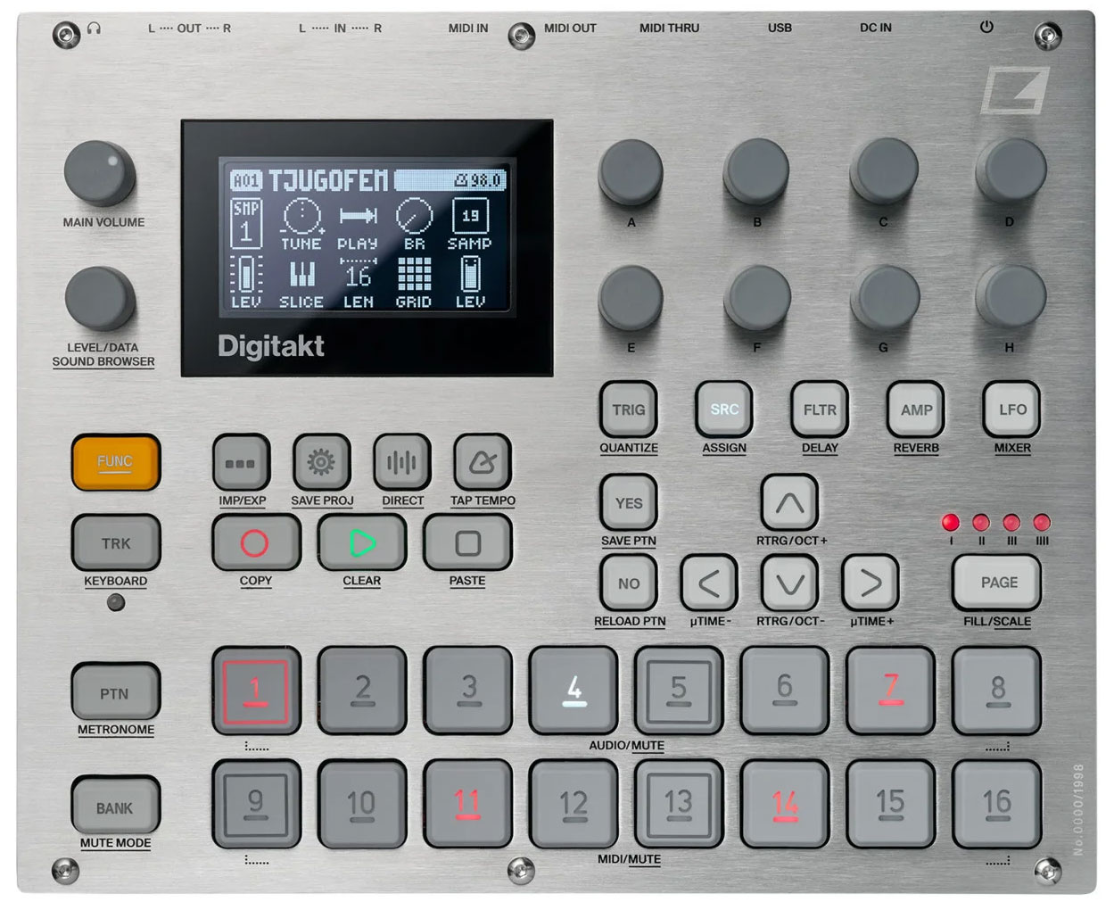 Elektron dds-8 digitakt - DJ機器