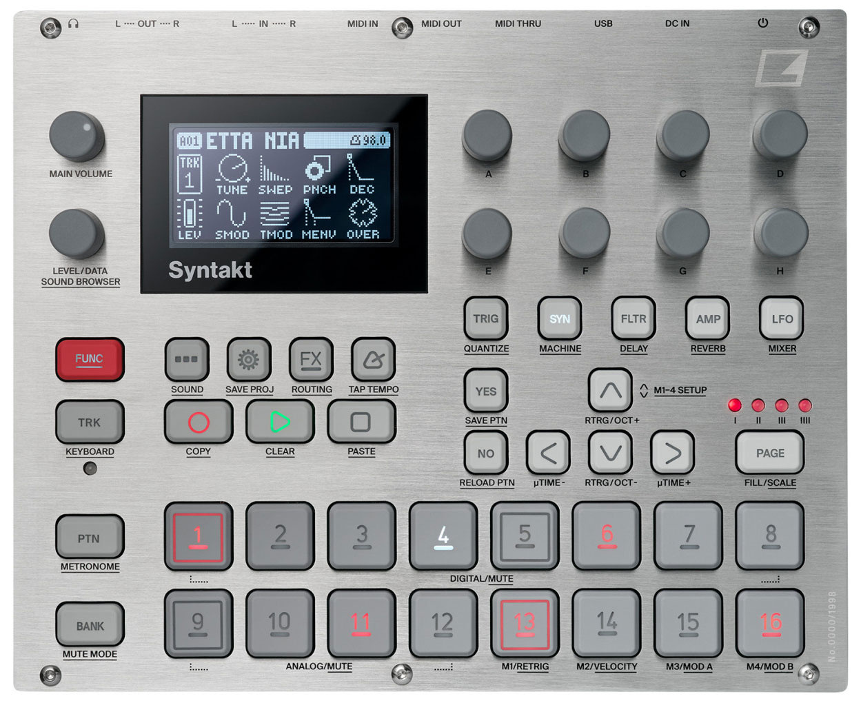 2024公式店舗 ELEKTRON シンタクト Syntakt DTM/DAW - daloon.com