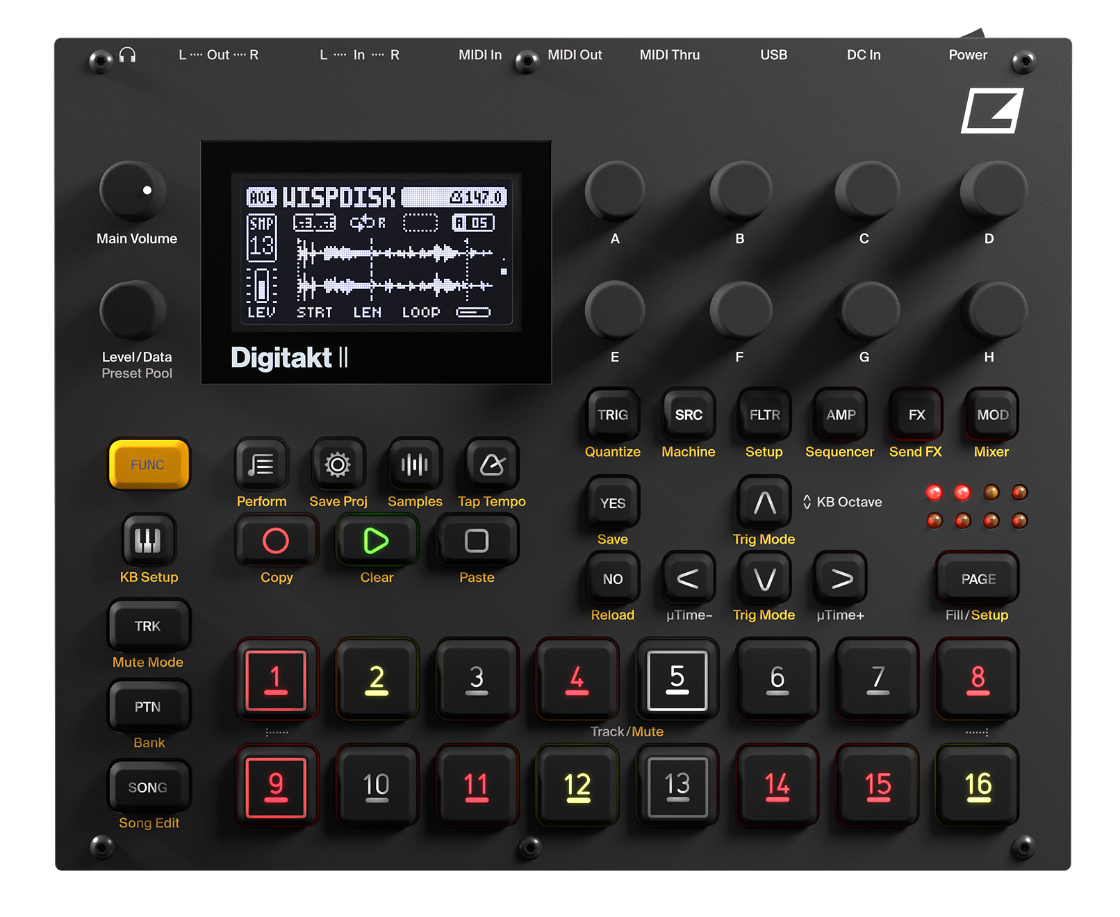 Elektron Digitakt II - Control Voltage