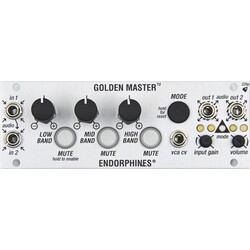 Endorphin.es Golden Master 1U, Silver