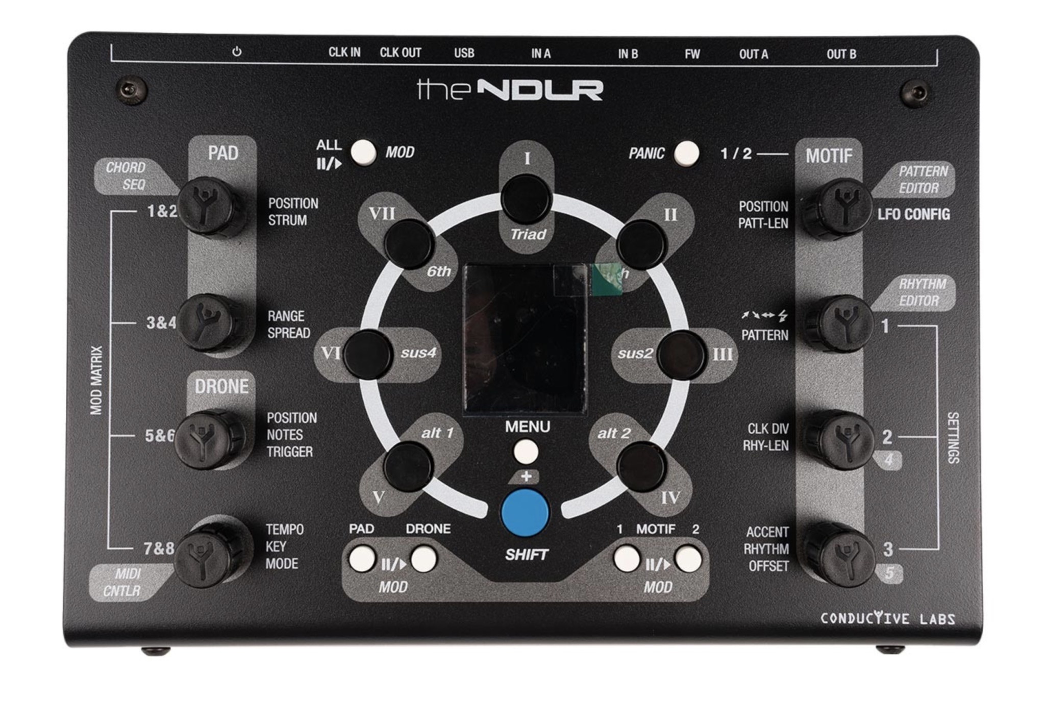 【レア】Conductive Labs The NDLR MIDI シーケンサー Conductive Labs NDLR Complex MIDI Arpeggiator - Perfect Circuit