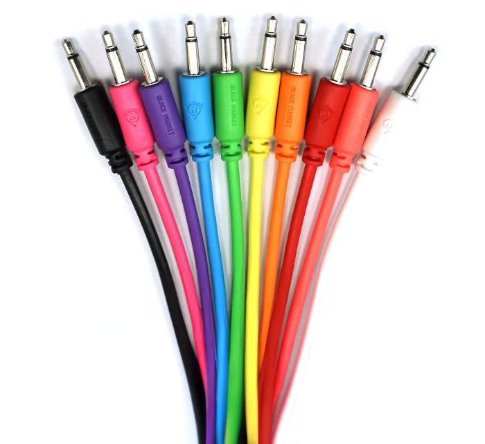 Black Market 3.5mm Patch Cables, 10", 5pk