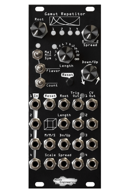 Noise Engineering Gamut Repetitor, Black