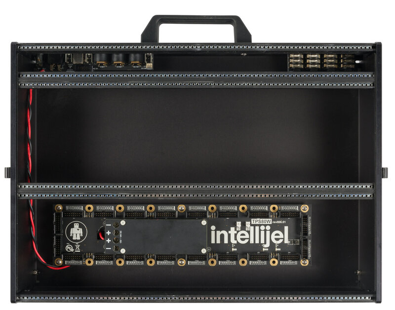 Intellijel 7U Performance Case, 84hp, Stealth Black