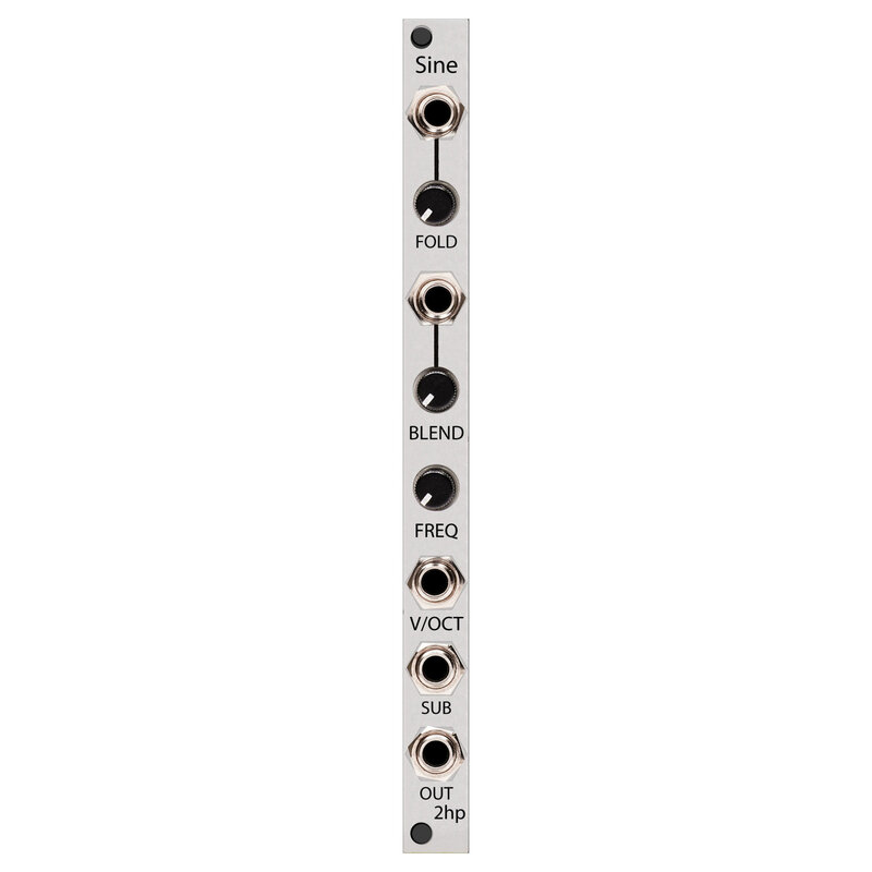 2hp Sine, Silver, DEMO UNIT