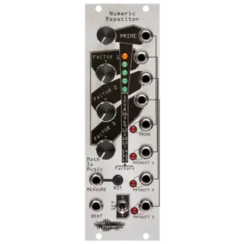 Noise Engineering Numeric Repetitor, Silver, USED