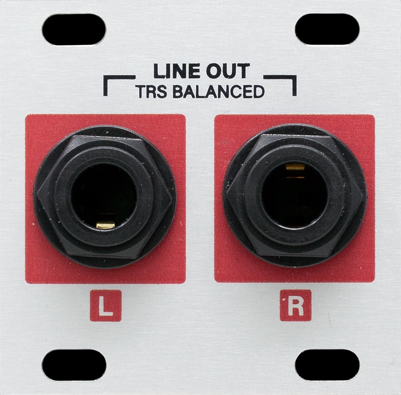 Intellijel Stereo Line Out JACKS_1U, USED