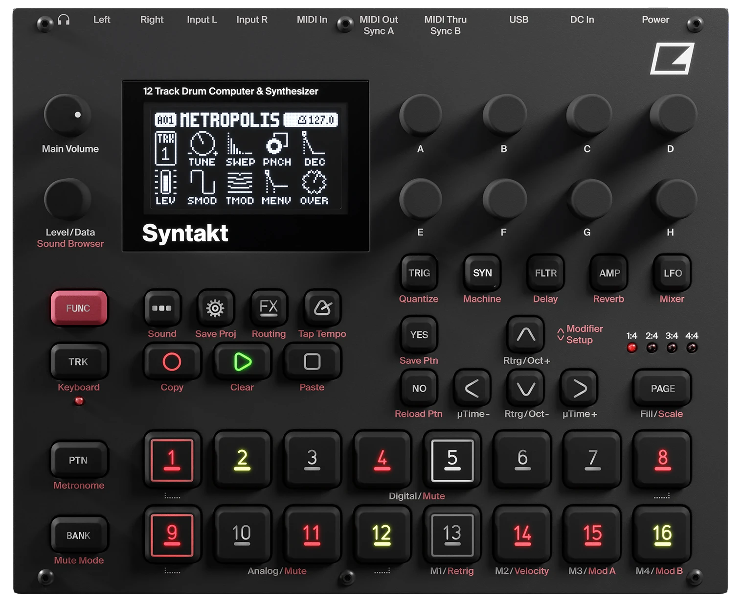 Elektron Syntakt, USED