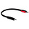 Hosa Y-Cable, 3.5mm Stereo Male to Dual 3.5mm Mono Male, 12"