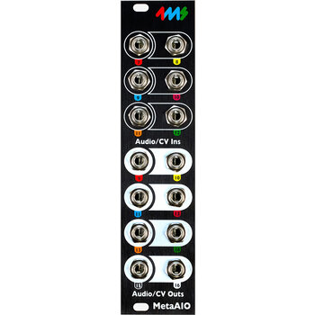 4ms MetaAIO Audio/CV Expander (for MetaModule)