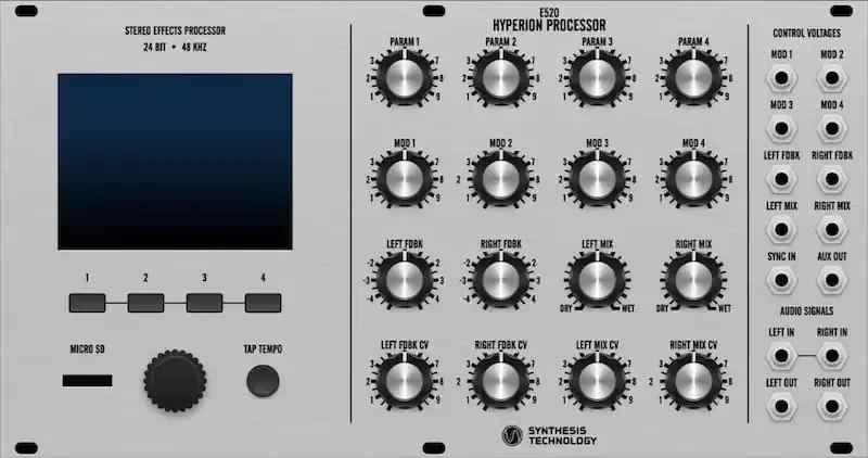 Synthesis Technology E520 Hyperion Processor, Silver, USED