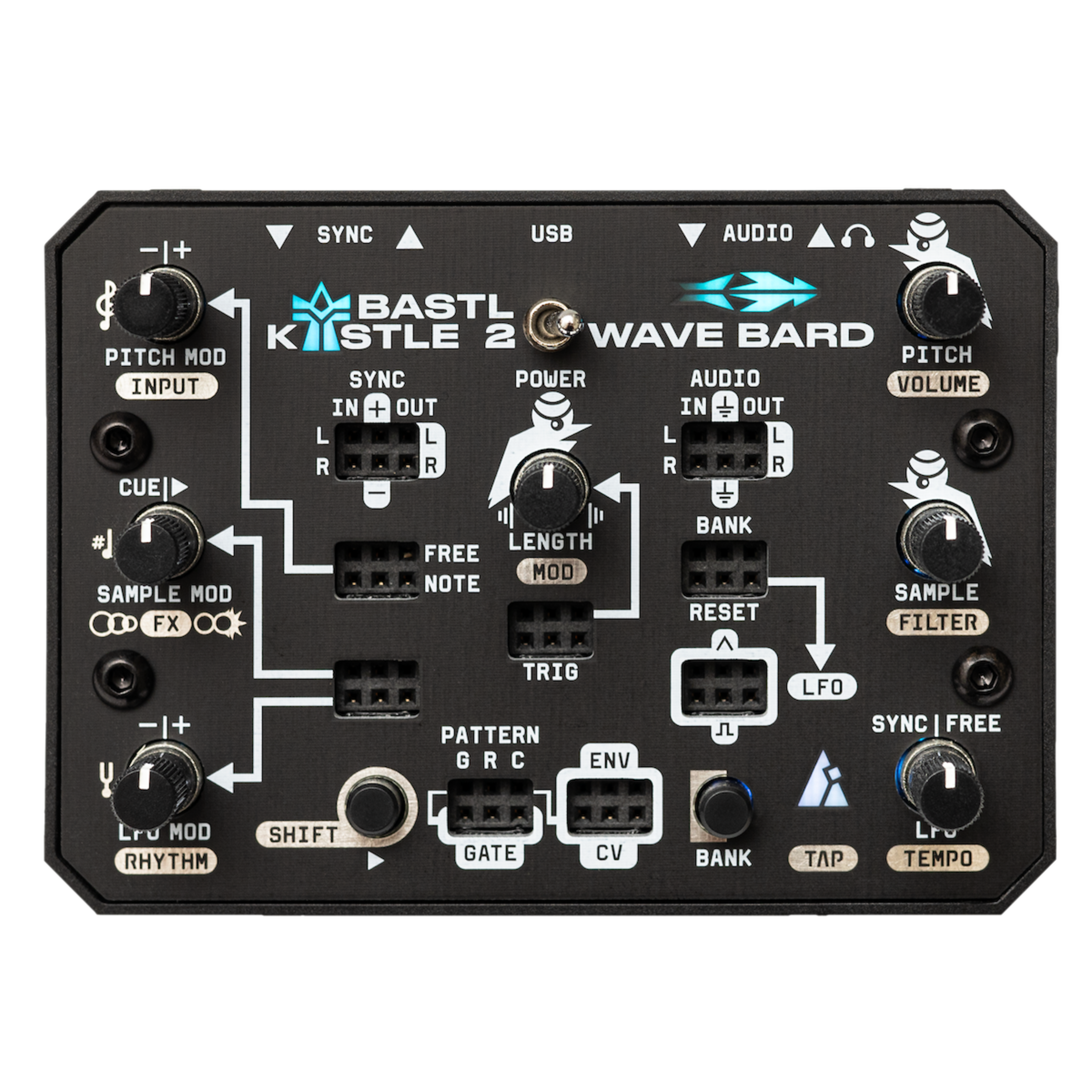 Bastl Instruments Kastle 2 Wave Bard - Control Voltage